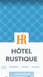 Mobile Screenshot of hotelrustique.info